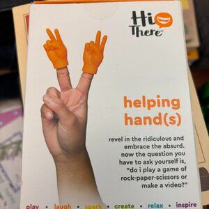 A set of Tiny Hands that can play Rock Paper Scissors!